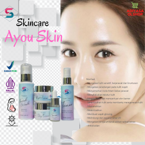 Paket Komplit AyouSkin Instant Whitening Series 5 In 1 [ BPOM ]