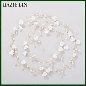 RAZIE BIN Headbands Wedding Hair Accessories Handmade Floral Rhinestone Hair Ornament For Bride Girls