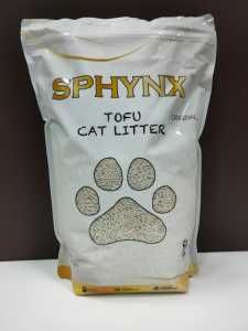 [$26/- FOR 6 BAGS] SPHYNX Tofu Cat Litter 6L