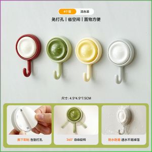 ตะขอเสื้อผ้า กาว ไม่มีร่องรอย ไม้แขวนเสื้อ กันน้ำ ไม่มีการเจาะ ประหยัดพื้นที่ มัลติฟังก์ชั่น