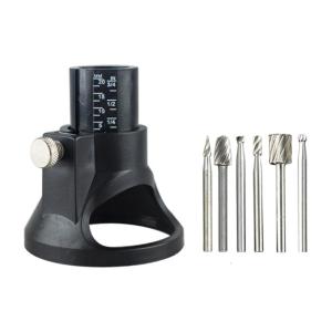 Rotary Tool Cutting Guide Kit For Engraving Chamfering Slotting Rotary Router Milling Guide Attachment