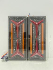 Stop Lamp 12 Volt 24 Volt Truk Pickup Model 2 Panah / Lampu Rem LED Variasi Truk 12V-24V Model 2 Panah Universal