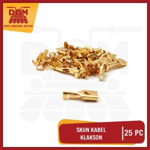 Skun Kabel Klakson Cewek Harga Per Pak Isi 25 (PSP) Scuun Gepeng Lawab Klakson Universal