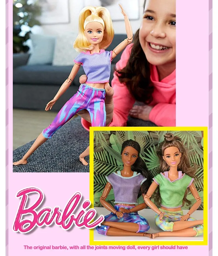 New Barbie Made to Move 2021 