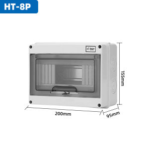 Waterproof MCB Panel Box For Circuit Breaker Distribution Box With Breaker Panel Box Set For Electrical