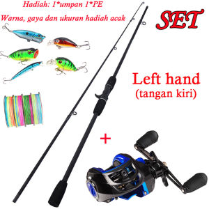 Joran Bc Casting 1 Set Murah / Kesting Ikan Gabus 1 Set/Pancing Casting Full Set / Reel Bc 1 Set Lengkap / Joran Bc Full Set / Pancing Set 1.6M/1.8M/2.1M Joran Pancing Set Dengan Bahan Joran Pancing Carbon Holow Pancing Set Lengkap Untuk Memancing
