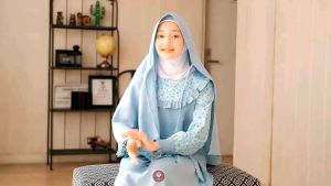 GAMIS ANAK MAIDA PLUS KERUDUNG ANV KIDS USIA 2-14 TAHUN