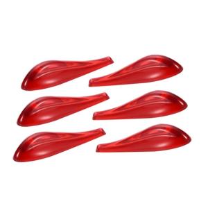 Car Rear Spoiler Sticker Acrylic Lip Tail Trunk Bumper Trim Sticker Reduce Wind Noise Universal