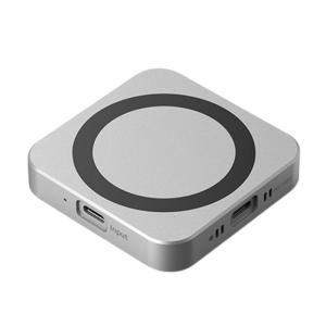 Magnetic M.2 NVME External Hard Disk Case USB 3.1 10Gbps PD100W With Integrated Heat Dissipation Fan Efficient Box
