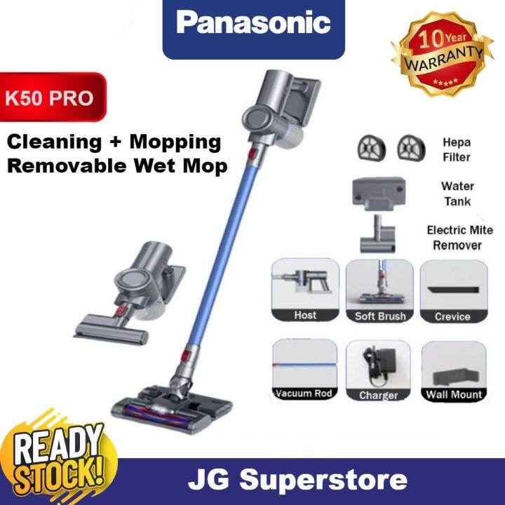 [ Special Price Now ] 🏡 Panasonic Vacuum Cleaner Wet And Dry Vacuum Mop 