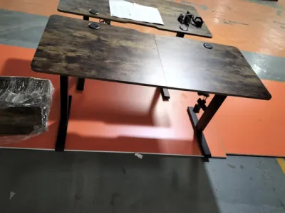 [COD] 47-55-63 inch electric standing desk single motor desk height adjustable standing desk laptop desk adjustable desk 120cm/140cm/160cm rectangular electric desk with wheels