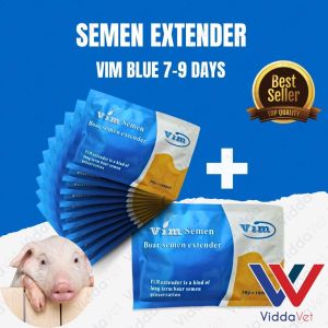 "11PCS VIM Blue Extender for Livestock Fertility Optimization for Animals