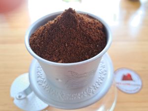 1kg Cà phê Robusta (tỉ lệ hái chín> 98%) rang mộc mức nhat ( LIGHT BROWN ) MYANH Coffee