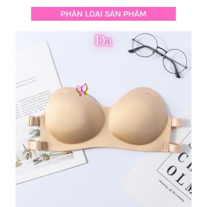 Áo bra nữ su cúp ngang không dây liền mảnh thông khí mỏng nhẹ thoải mái chống trượt (MS 04108) Anna Shop
