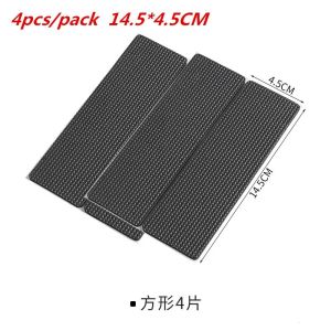 Non-slip Self Adhesive Furniture Rubber Table Chair Feet Pads Round Square Sofa Chair Leg Sticky Pad Floor Protectors Mat