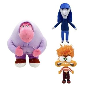 Plush Toys Cartoon Inside Out 2 Game Related Products Cute Soft Stuffed Animal Pillow Dolls for Kid Birthday Christmas Room Decoration Gift