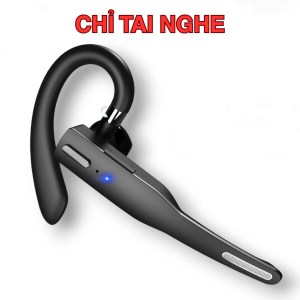 Tai Nghe Bluetooth 525 - Móc Tai Xoay Nhiều Góc Độ Pin Bền Bỉ Chống Nước IPX7 Hiện Đại Nhỏ Gọn