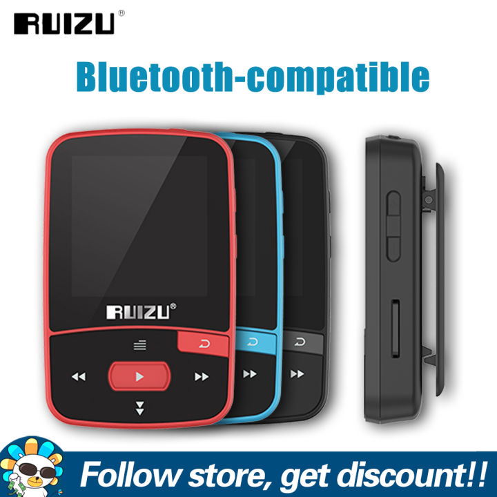 mp3 player bluetooth mini clip music player ruizu
