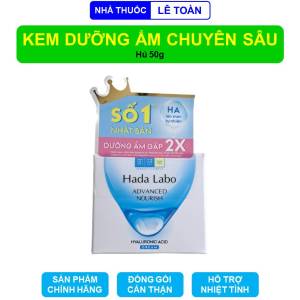 Kem dưỡng ẩm Hada Labo Advanced Nourish hỗ trợ cấp ẩm chuyên sâu dưỡng da căng mịn - Hủ 50g