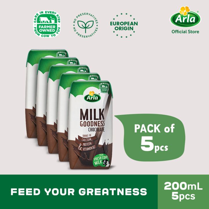 Arla Chocolate Milk 200ml 5-Pack | Lazada PH