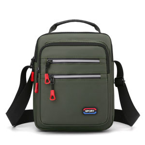 Waterproof Sling Bag for Men Multi Pockets Large Capacity Shoulder Bag Mens Crossbody Messenger Bag