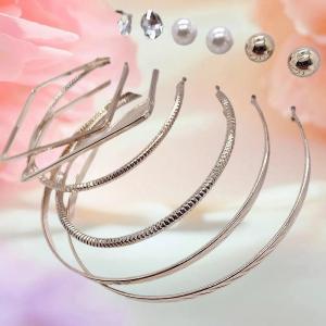 【จัดส่งภายใน 2-3 วัน】 ต่างหูรูปวงกลมอัลลอยด์6คู่ต่างหูเม็ดเดี่ยวของผู้หญิงชุดเครื่องประดับหลายชิ้นที่น่าดึงดูดเครื่องประดับหูสุดหรู