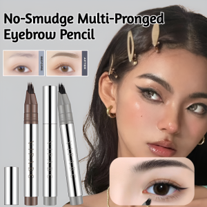 【VIPABC】One-stroke Quick-draw Eyebrow Pencil With Multiple Forks And A Waterproof Brush Head That Clearly Defines The Hairline Two-in-one Eyebrow Pencil 发际线二合一 水眉笔