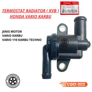TERMOSTAT/THERMOSTAT RADIATOR HONDA VARIO 110 KARBU / TECHNO / TERMOSTAT KVB VARIO 11O KARBU