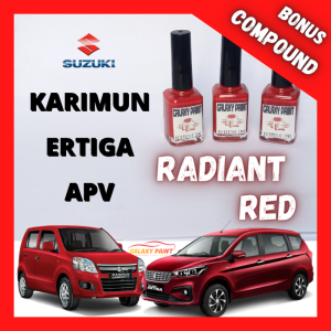 Cat Mobil Oles Suzuki Radiant Red Penghilang Goresan Baret Lecet Body Bodi Mudah Murah