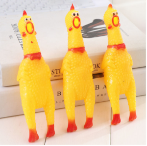 Đồ chơi gà la hét cho Chó Mèo đùi gà có kèn kêu (mẫu mới) - Hara Pet Store