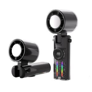 4000mAh Wearable Hand Fan thiết kế có thể tháo rời động cơ lý tưởng cho phòng tập thể dục đi bộ đường dài làm việc đi lại