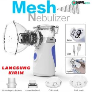 Nebulizer Anak Lansia Alat kesehatan Terapi Asma Pernafasan Ultrasonic