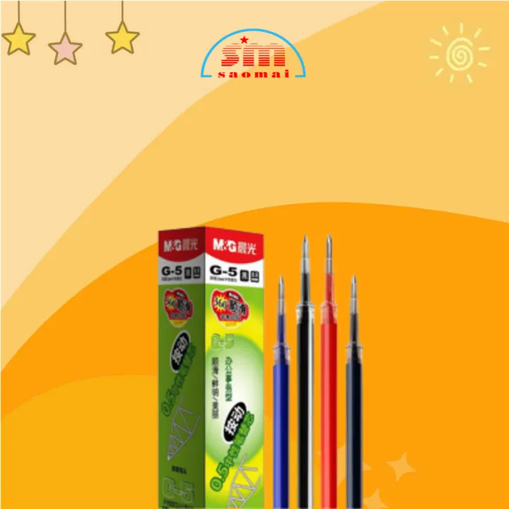 Ruột Bút MG K35 M-5 Màu Xanh/ Đỏ/ Đen Chính Hãng Viết Êm Văn Phòng Phẩm Sao Mai | Lazada Việt Nam