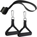 3pcs/Set Door Anchor Handle Resistance Band Tali Tricep Gym Handle Tarik Tali Pull Down. 