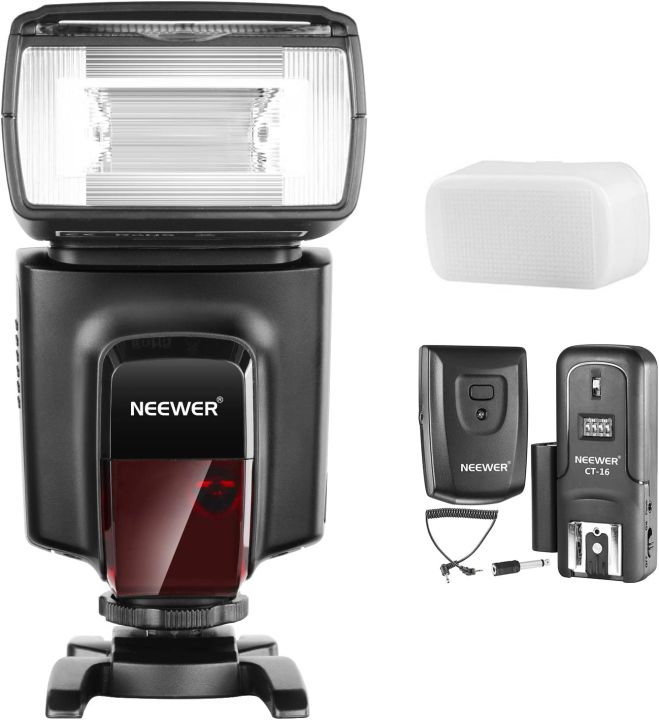 Neewer TT560 Flash Speedlite with CT-16 Wireless Trigger and Hard Diffuser  Kit Lazada PH