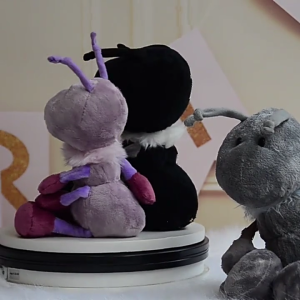 Cartoon Plush Toy Simulation Ants Doll Girl Stuffed Animal Toy Sleep Cuddle Toy Cute Couch Decorations Kids Favor Gift