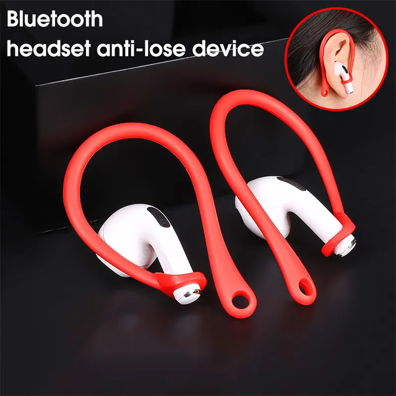 1Pair Women Men Sports Silicone Ear Hooks Anti-fall Bluetooth