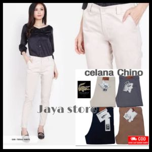 Celana Cino Wanita Warna Celana Panjang Wanita Celanabahan Wanita Casual Katun Stretch Celana Kantor Wanita Celana Wanita Paling Populer Saat Iniwanita Perempuan Remaja Dewasa Model Slimfit Firal Diminati Para Wanita/Cino Panst
