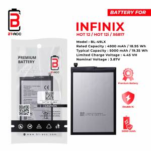 BT-ACC Baterai Batre Infinix Hot 12 / Hot 12i / X6817 BL-49LX