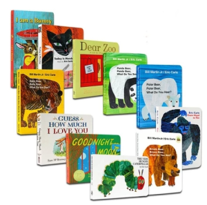 Board Books for Toddler and Baby book / First library / Eric Carle Hungry caterpillar goodnight moon