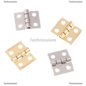 [COD] Technicolore รถตีนตะขาบบังคับ Traxxas สำหรับ1 10รถ1 14รถดัมพ์ Tamiya RC รถดัมพ์ Scania 770S Volvo 10ชิ้นบานพับจำลองประตูขนาดเล็กพับได้