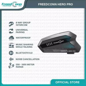 FreedConn HERO PRO Motorcycle Helmet Bluetooth Intercom