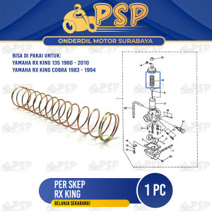 Per Skep RX King - Pir Peer Spring Sekep Gas Vacum Vakum Karburator Koil Yamaha RX K RX King Cobra