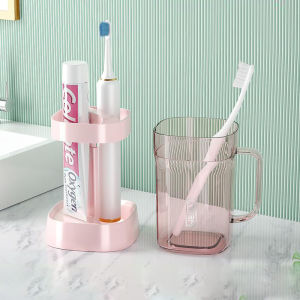 Travel Toothbrush Cup Portable Toothbrush Kits Case Toothpaste Cup Holder Bathroom Accessories Set Portable Dental Cask Rinse Cup