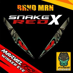 EURO MARVEL 125 WINKER EYE STICKER TINT PROTECTOR