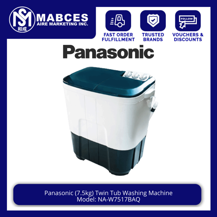 panasonic na w7517b washing machine