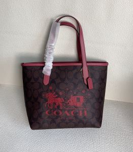 COACH Original Ms. Outlet City33 Commuter Large Old Flower Single Shoulder Handheld Tote Bag CN733 Size: 23*21*11cm
