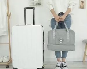 Travel Organizer Bag Gym bag Travel Carry on Luggage Dry Wet Large Capacity Luggage Bag