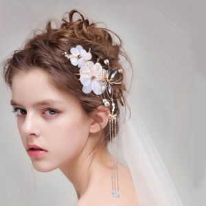 GLOWLITE Elegant Wedding Hairgrip Headwear Styling Tools Butterfly Hairpin Fashion Accessories Hair Clip Jewelry Hair  Styling Accessories