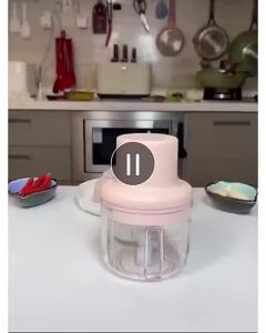 in stock-hot sale~SHIP FROM KL~Blender Garlic Chopper Electric Food Chopper Portable Blender Food Processor Meat Grinder Blender